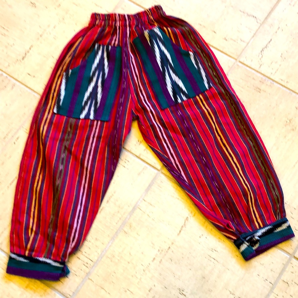 NWOT colorful pants from PERU!